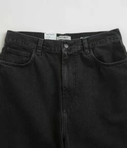 Carhartt Womens Brandon Shorts - Black Stone Washed -FLATSPOT Sales CarharttWomensBrandonShorts BlackStoneWashed 4