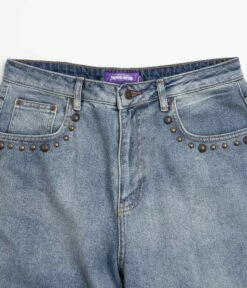 Fucking Awesome Riveting Shorts - Blue -FLATSPOT Sales FuckingAwesomeRivetingShorts Blue 4