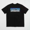 Patagonia P-6 Logo Responsibili-Tee T-Shirt - Black -FLATSPOT Sales PatagoniaP 6LogoResponsibili TeeT Shirt Black 2