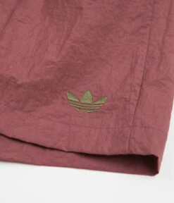 Adidas Wind Shorts - Quiet Crimson / Focus Olive -FLATSPOT Sales adidas wind shorts quiet crimson focus olive 6