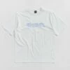 Baglady Bootleg Throw Up Logo T-Shirt - White 1 Baglady Bootleg Throw Up Logo T-Shirt - White -FLATSPOT Sales baglady bootleg throw up logo t shirt white 1