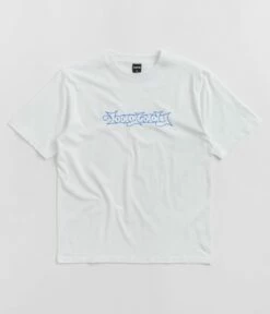 Baglady Bootleg Throw Up Logo T-Shirt - White