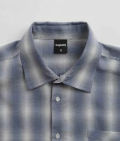 Baglady Plaid Shirt - Blue Multi -FLATSPOT Sales baglady plaid shirt blue multi 4