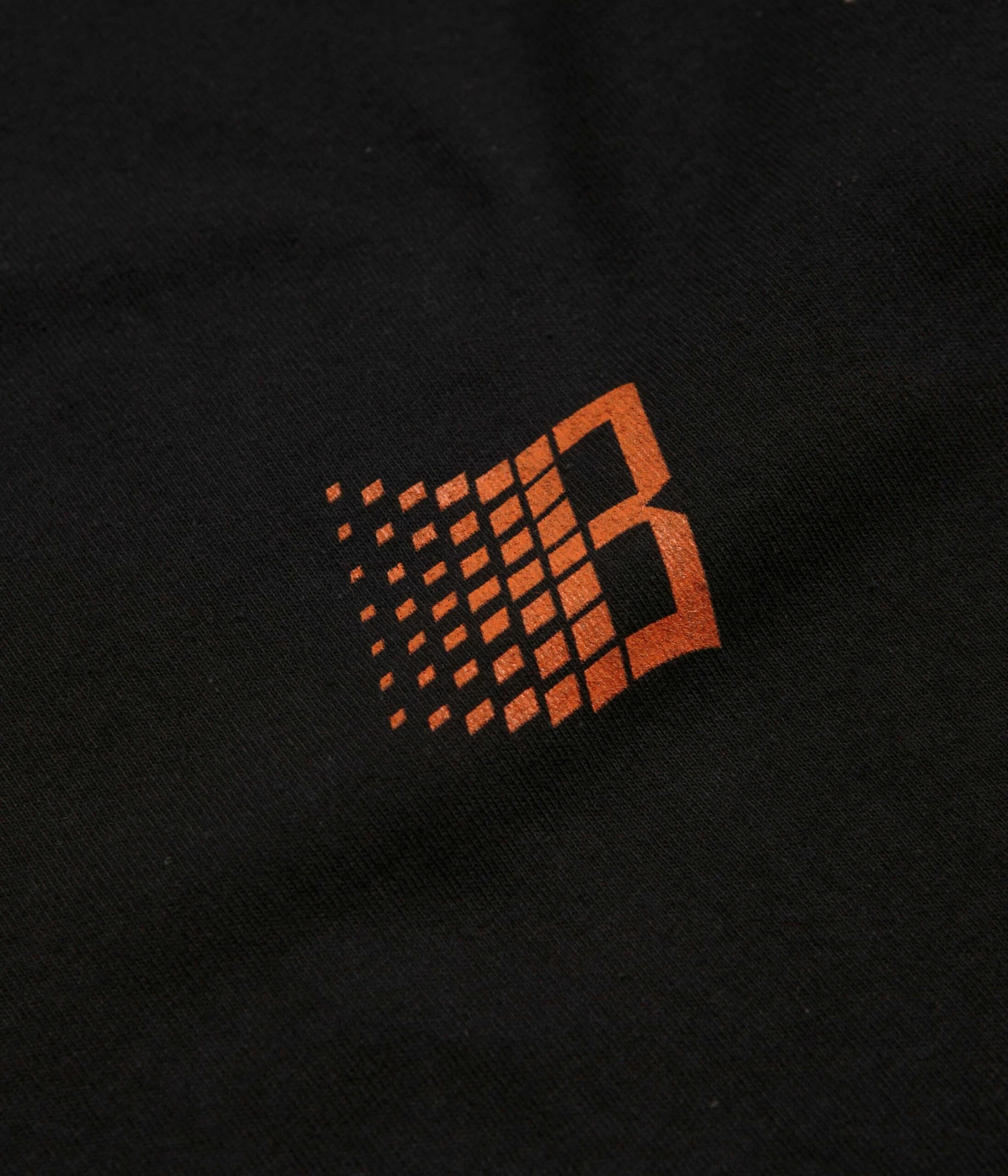 Bronze 56K B Logo T-Shirt - Black / Orange 5 Bronze 56K B Logo T-Shirt - Black / Orange - Image 3
