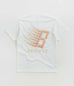 Bronze 56K Balloon Logo T-Shirt - White