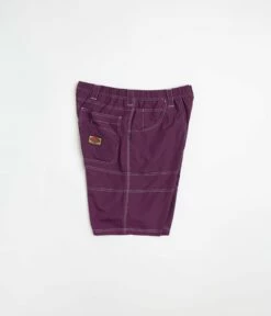 Bronze 56K Double Knee Shorts - Eggplant -FLATSPOT Sales bronze 56k double knee shorts eggplant 2