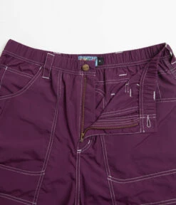 Bronze 56K Double Knee Shorts - Eggplant -FLATSPOT Sales bronze 56k double knee shorts eggplant 4