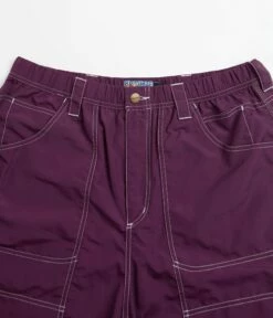 Bronze 56K Double Knee Shorts - Eggplant -FLATSPOT Sales bronze 56k double knee shorts eggplant 5