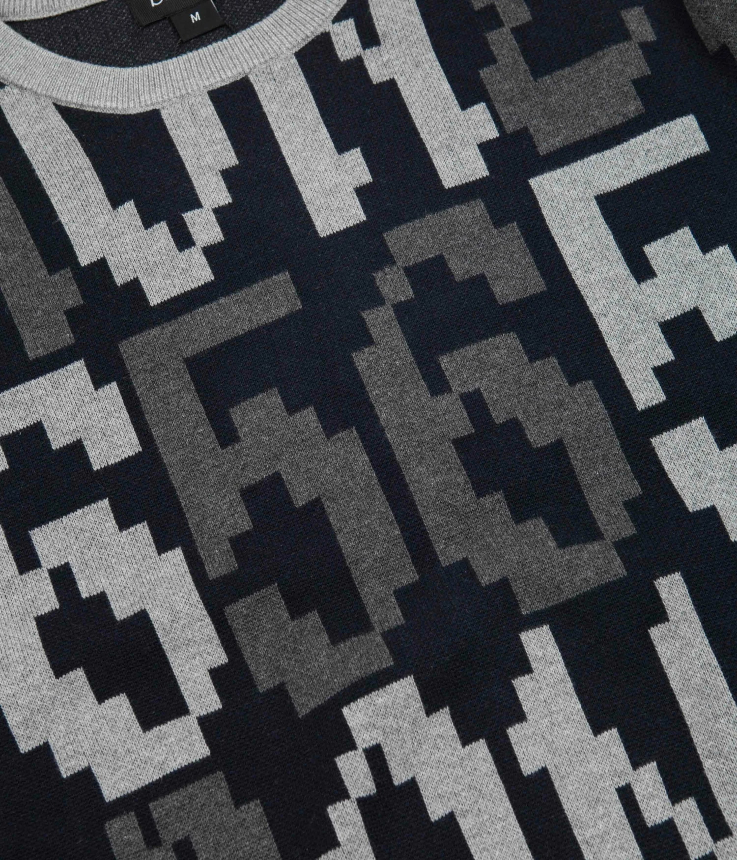 Bronze 56K Old E Crewneck Sweatshirt - Black / Grey 5 Bronze 56K Old E Crewneck Sweatshirt - Black / Grey - Image 3