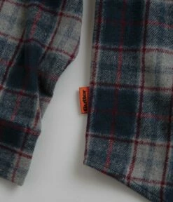 Butter Goods Cherry Flannel Shirt - Navy -FLATSPOT Sales butter goods cherry flannel shirt navy 4