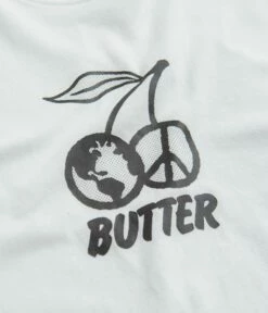 Butter Goods Cherry T-Shirt - White -FLATSPOT Sales butter goods cherry t shirt white 3
