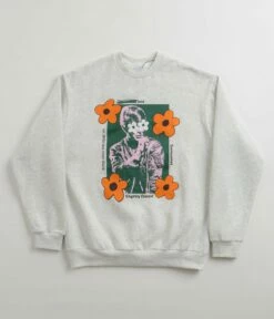 Butter Goods Dazed Crewneck Sweatshirt - Ash Grey