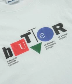Butter Goods Design Co T-Shirt - White -FLATSPOT Sales butter goods design co t shirt white 3