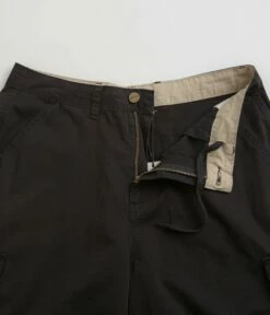 Butter Goods Field Cargo Shorts - Black -FLATSPOT Sales butter goods field cargo shorts black 5
