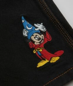 Butter Goods Sorcerer Baggy Denim Shorts - Washed Black -FLATSPOT Sales butter goods sorcerer baggy denim shorts washed black 7