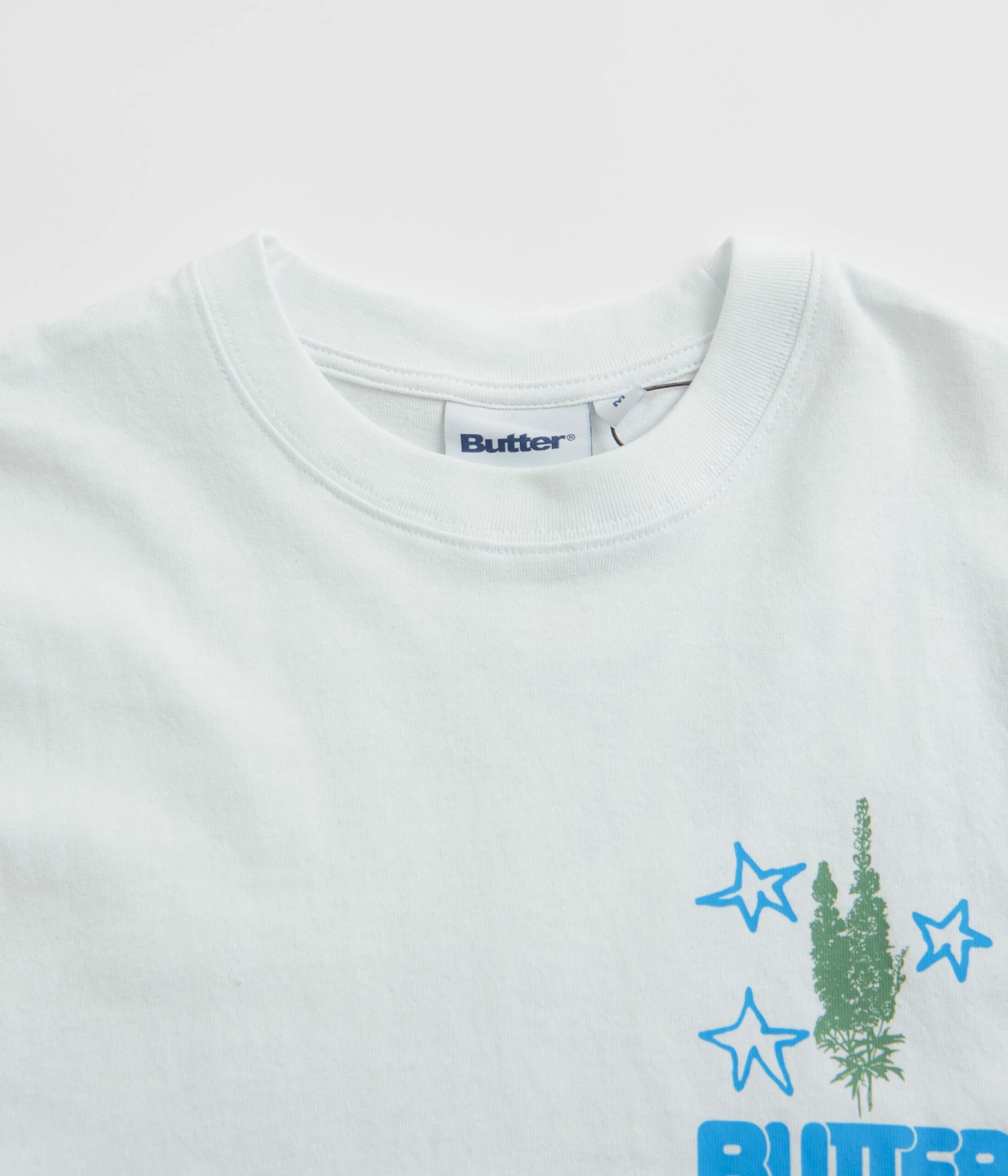 Butter Goods Stone Flower T-Shirt - White 5 Butter Goods Stone Flower T-Shirt - White - Image 3
