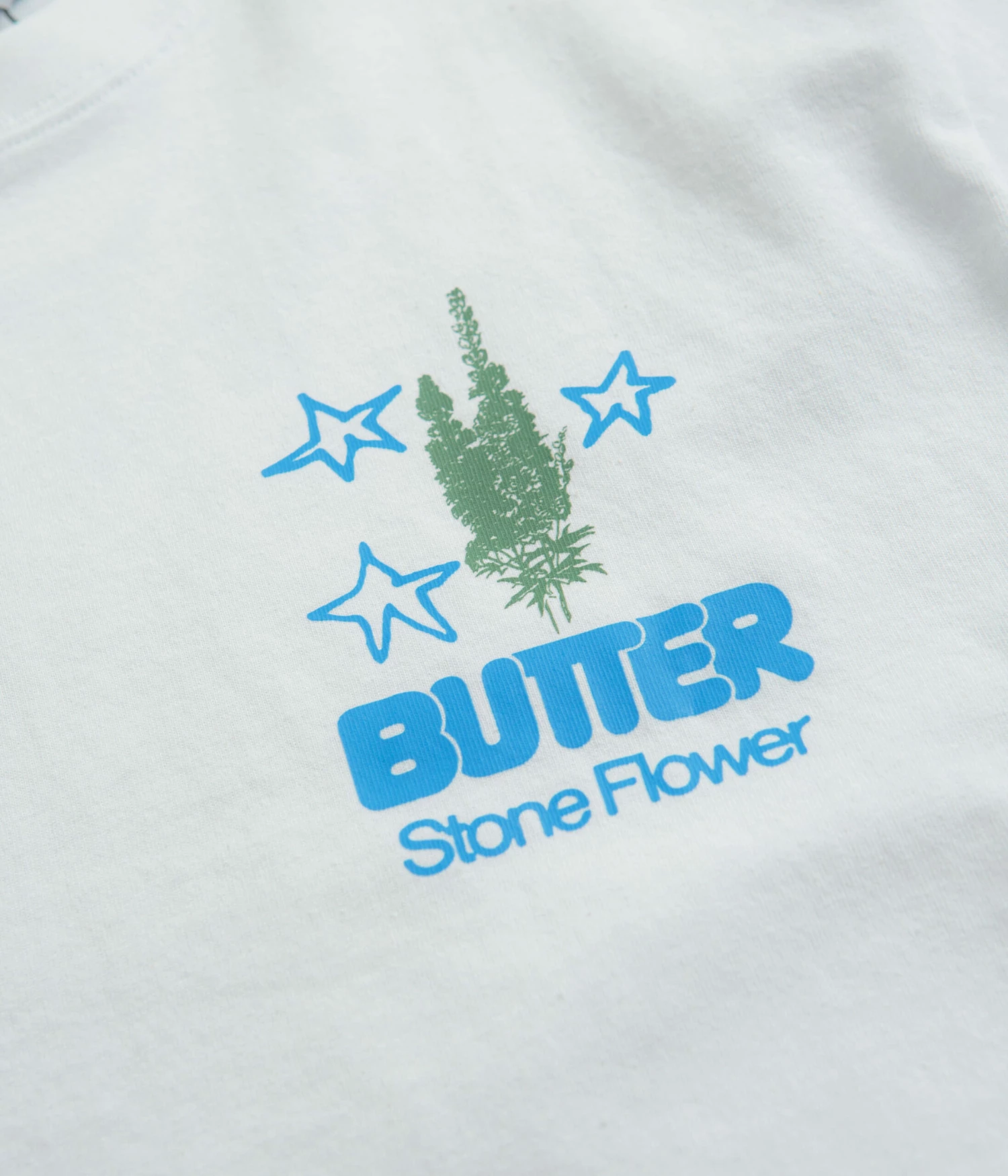 Butter Goods Stone Flower T-Shirt - White 6 Butter Goods Stone Flower T-Shirt - White - Image 4