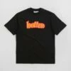 Butter Goods Swirl T-Shirt - Black -FLATSPOT Sales butter goods swirl t shirt black 1
