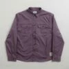 Butter Goods Washed Pocket Shirt - Eggplant -FLATSPOT Sales butter goods washed pocket shirt eggplant 1