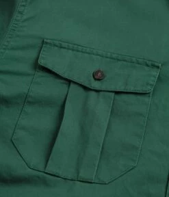 Butter Goods Washed Pocket Shirt - Fern -FLATSPOT Sales butter goods washed pocket shirt fern 3