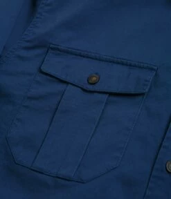 Butter Goods Washed Pocket Shirt - Work Blue 9 Butter Goods Washed Pocket Shirt - Work Blue -FLATSPOT Sales butter goods washed pocket shirt work blue 3