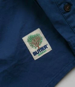 Butter Goods Washed Pocket Shirt - Work Blue 10 Butter Goods Washed Pocket Shirt - Work Blue -FLATSPOT Sales butter goods washed pocket shirt work blue 4