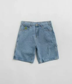 Butter Goods Weathergear Heavyweight Denim Shorts - Washed Indigo