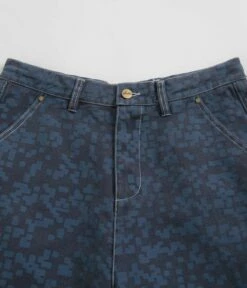 Butter Goods Work Shorts - Slate Blue -FLATSPOT Sales butter goods work shorts slate blue 4