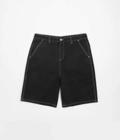 Butter Goods Work Shorts - Washed Black