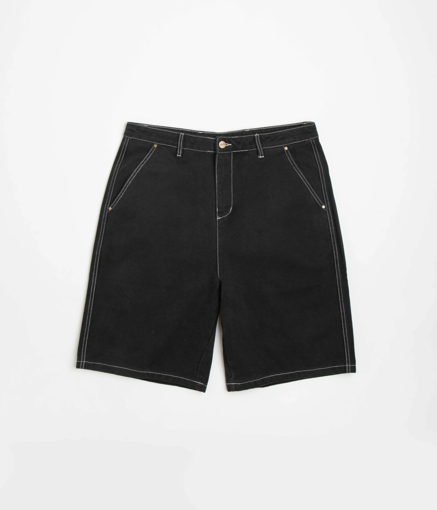 Butter Goods Work Shorts - Washed Black 3 Butter Goods Work Shorts - Washed Black