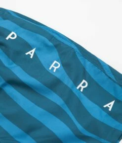 By Parra Aqua Weed Waves Swim Shorts - Greek Blue -FLATSPOT Sales by parra aqua weed waves swim shorts greek blue 6