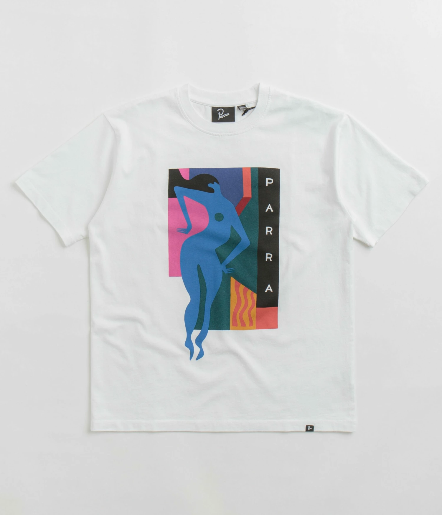 By Parra Beached And Blank T-Shirt - White 3 By Parra Beached And Blank T-Shirt - White