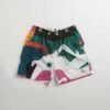 By Parra Beached In White Swim Shorts - Multi -FLATSPOT Sales by parra beached in white swim shorts multi 1