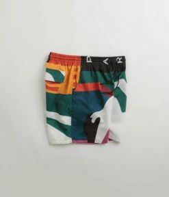By Parra Beached In White Swim Shorts - Multi -FLATSPOT Sales by parra beached in white swim shorts multi 2