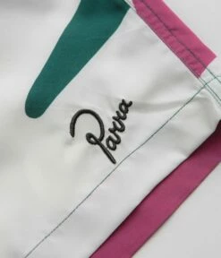 By Parra Beached In White Swim Shorts - Multi -FLATSPOT Sales by parra beached in white swim shorts multi 4