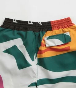 By Parra Beached In White Swim Shorts - Multi -FLATSPOT Sales by parra beached in white swim shorts multi 6