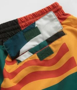 By Parra Beached In White Swim Shorts - Multi -FLATSPOT Sales by parra beached in white swim shorts multi 7