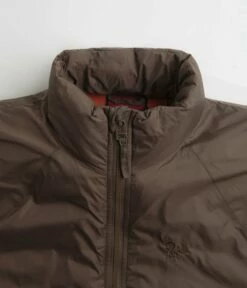 By Parra Canyons All Over Jacket - Coffee Brown -FLATSPOT Sales by parra canyons all over jacket coffee brown 5