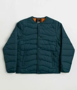By Parra Colored Landscaped Jacket - Deep Sea Green