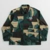 By Parra Distorted Camo Jacket - Green 1 By Parra Distorted Camo Jacket - Green -FLATSPOT Sales by parra distorted camo jacket green 1