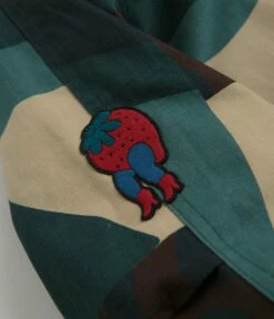 By Parra Distorted Camo Jacket - Green -FLATSPOT Sales by parra distorted camo jacket green 6