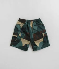 By Parra Distorted Camo Shorts - Green 11 By Parra Distorted Camo Shorts - Green -FLATSPOT Sales by parra distorted camo shorts green 3
