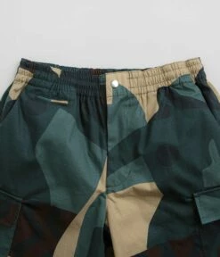 By Parra Distorted Camo Shorts - Green 12 By Parra Distorted Camo Shorts - Green -FLATSPOT Sales by parra distorted camo shorts green 4