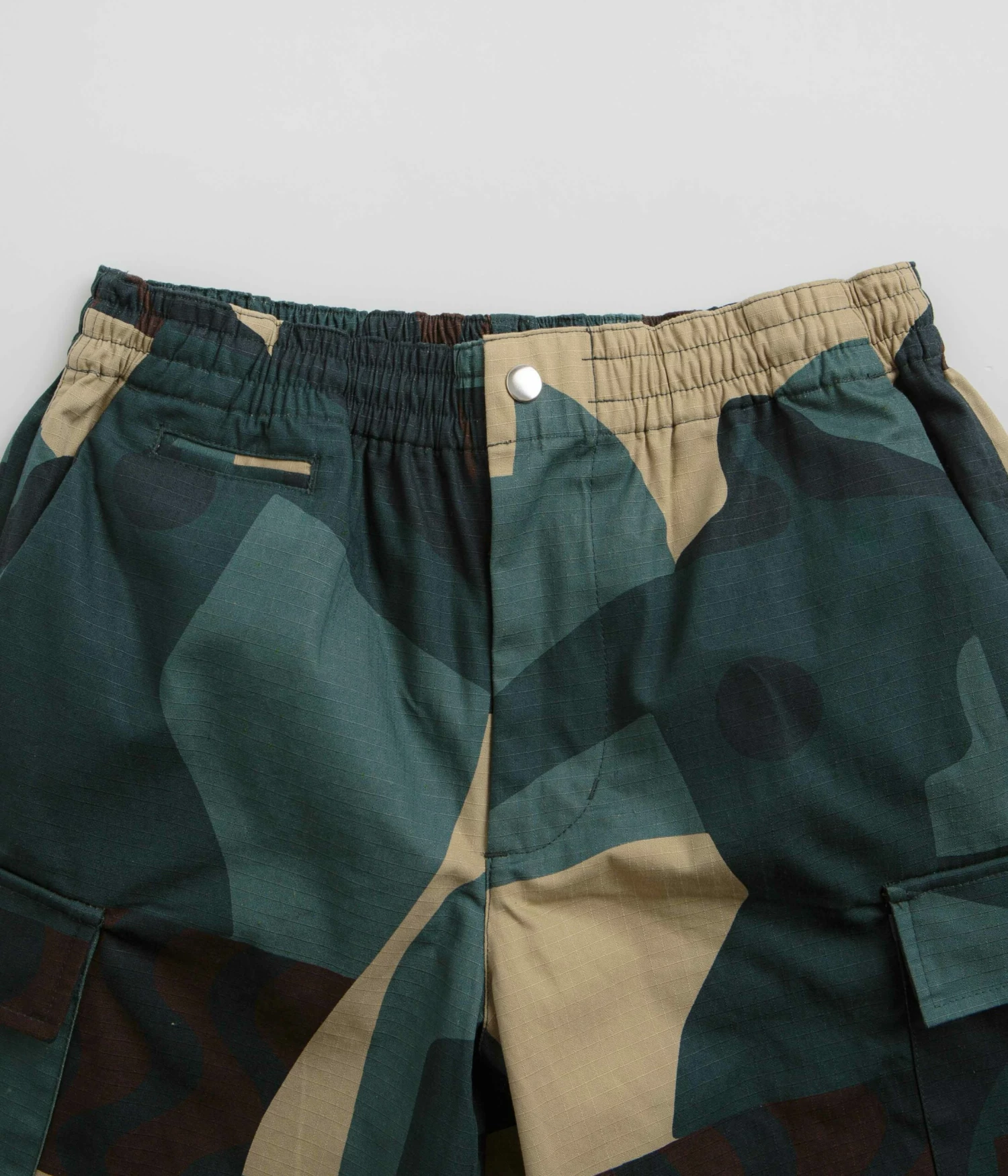 By Parra Distorted Camo Shorts - Green 6 By Parra Distorted Camo Shorts - Green - Image 4