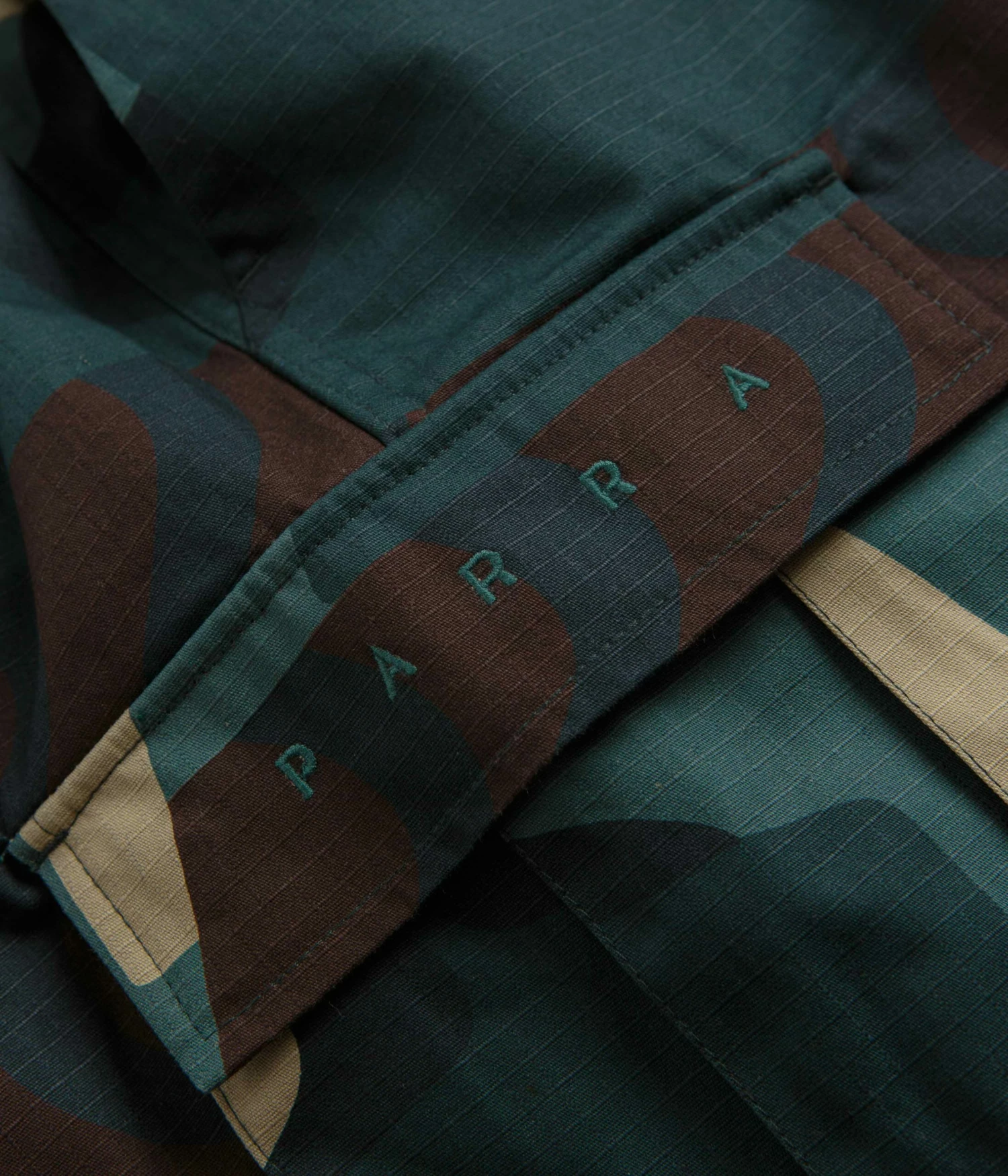 By Parra Distorted Camo Shorts - Green 9 By Parra Distorted Camo Shorts - Green - Image 7