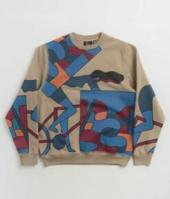 By Parra Etappe 17 Crewneck Sweatshirt - Mushroom