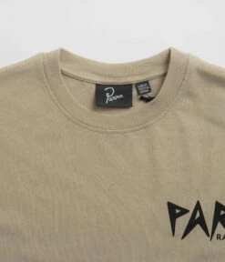By Parra Evil Orange T-Shirt - Beige -FLATSPOT Sales by parra evil orange t shirt beige 4