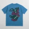 By Parra Fancy Horse T-Shirt - Azure Blue -FLATSPOT Sales by parra fancy horse t shirt azure blue 1
