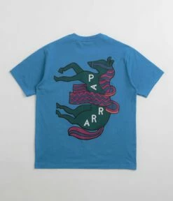 By Parra Fancy Horse T-Shirt - Azure Blue