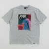 By Parra Ghost Caves T-Shirt - Heather Grey -FLATSPOT Sales by parra ghost caves t shirt heather grey 1